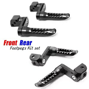 ブラック BOB リアライダーフットペグ 40mm エクステンダー ZX-10R 04 05 06 07 08 09 10用 Black BOB Rear Rider Foot Pegs 40mm Extender For ZX-10R 04 05 06 07 08 09 10 【並行輸入品】