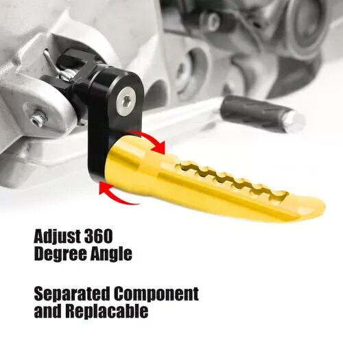 ゴールド BOB リアライダーフットペグ 25mm エクステンダー ハイパーモタード 939 / SP 16 17 18用 Gold BOB Rear Rider Foot Pegs 25mm Extender For Hypermotard 939 / SP 16 17 18 【並行輸入品】 44,880円