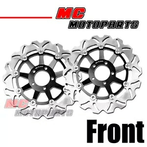 ステンレス鋼 305 ミリメートルフロントブレーキディスク 2 個ハイパーモタード 1100 EVO SP 2010-12 Stainless Steel 305MM Front Brake Disc 2pcs For HYPERMOTARD 1100 EVO SP 2010-12 【並行輸入品】