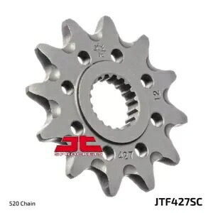 JT フロントセルフクリーニングスプロケット 12T スズキオフロード RMZ250 2010 2011 2012 に適合 JT Front Self Cleaning Sprocket 12T Fits Suzuki Off Road RMZ250 2010 2011 2012 【並行輸入品】