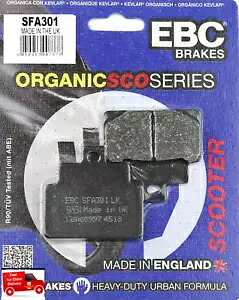APRILIA LEONARDO 125 1999 ～ 2006 EBC リアまたはフロント ディスク ブレーキ パッド SFA301 に適合 Fits APRILIA LEONARDO 125 1999 to 2006 EBC REAR or FRONT Disc Brake Pads SFA301 【並行輸入品】