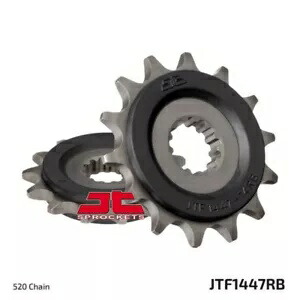 JT スチールフロントスプロケット JTF1447.14 ゴムはスズキ DL250 V STROM 2017 - 2020 に適合します JT Steel Front Sprocket JTF1447.14 RUBBER FITS SUZUKI DL250 V STROM 2017 - 2020 【並行輸入品】