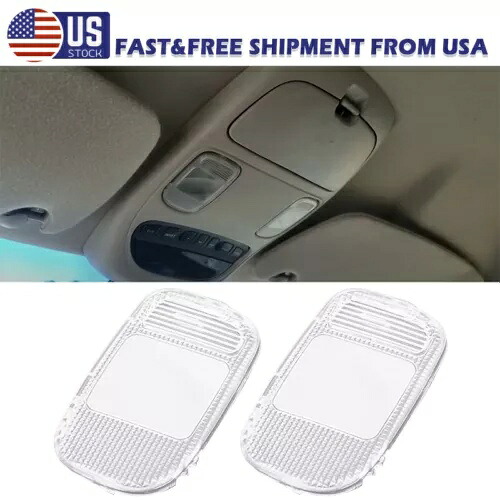 2002-08 ダッジラム 1500 2500 3500 オーバーヘッドコンソールドームマップライトカバーレンズ For 2002-08 Dodge Ram 1500 2500 3500 Overhead Console Dome Map Light Cover Lens 【並行輸入品】