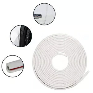 16FT/5M 車のドアエッジトリム成形ゴムシールストリップスクラッチプロテクター接着剤 16FT/5M Car Door Edge Trim Molding Rubber Seal Strip Scratch Protector Adhesive 【並行輸入品】