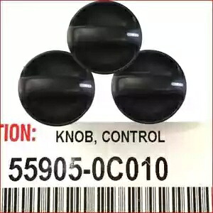 2000-06 トヨタ タンドラ 55905 0C010 AC 気候ヒーターコントロールノブエアスイッチ For 2000-06 Toyota Tundra 55905 0C010 AC Climate Heater Control Knob Air Switch 【並行輸入品】