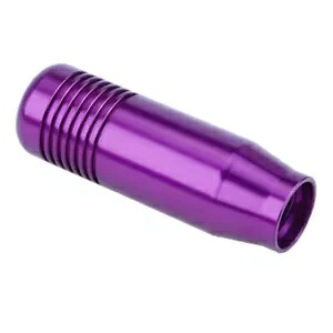 8.5CM パープルアルミニウムマニュアルカーギアスティックシフトノブシフターレバーハンドルキット 8.5CM Purple Aluminum Manual Car Gear Stick Shift Knob Shifter Lever Handle Kit 【並行輸入品】