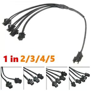 23cmフレキシブルスプリッターコネクタケーブルラインELワイヤーネオンストリップライト 23cm Flexible Splitter Connector Cable Line EL Wire Neon Strip Light 【並行輸入品】