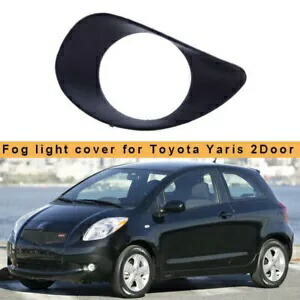 左フォグライト グリル カバー ガーニッシュ トヨタ ヤリス 2006-10 ハッチバック 2DR 3DR Left Fog Light Grill Cover Garnish for Toyota Yaris 2006-10 Hatchback 2DR 3DR 【並行輸入品】