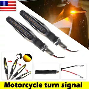 オートバイダイナミックダートバイクスポーツターンシグナルアンバーライトウインカーインジケーター Motorcycle Dynamic Dirt Bike Sport Turn Signal Amber Light Blinker Indicator 【並行輸入品】