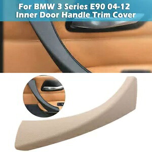 BMW E90 328i 325i用ベージュ右側アウタードアパネルハンドルプルトリムカバー Beige Right Side Outer Door Panel Handle Pull Trim Cover for BMW E90 328i 325i 【並行輸入品】