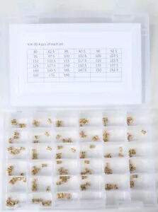 EBC KJK30 ディーラーキャブレター ジェットセレクションキット ケーヒンスロットスタイル EBC KJK30 Dealer Carburetor Jet Selection Kit Keihin Slot Style 【並行輸入品】