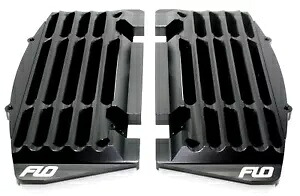 FLO MOTORSPORTS FLO 753-2BLK ハイフロー ラジエーター ブレース FLO MOTORSPORTS FLO 753-2BLK High Flow Radiator Braces 【並行輸入品】