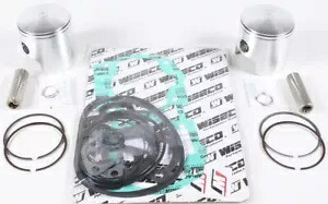 SEA DOO 657 炭水化物 WISECO ピストン トップエンド リビルドキット 1993-1996 78MM WK1116 SEA DOO 657 CARB WISECO PISTON TOP END REBUILD KIT 1993-1996 78MM WK1116 【並行輸入品】