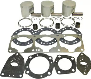 WSM 010-821-23 トップエンドキット (1090cc) - 0.75mm オーバーサイズから 80.75mm ボア WSM 010-821-23 Top End Kit (1090cc) - 0.75mm Oversize to 80.75mm Bore 【並行輸入品】