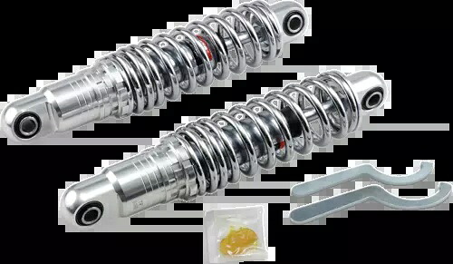Drag Specialtys プレミアム車高調整式ショック 1310-1671 Drag Specialties Premium Ride-Height Adjustable Shocks 1310-1671 【並行輸入品】