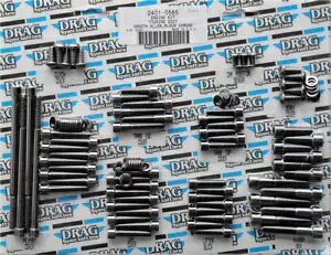 Drag Specialty 完全モーターソケットヘッドボルトセット 2401-0565 Drag Specialties Complete Motor Socket-Head Bolt Set 2401-0565 【並行輸入品】