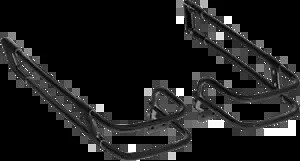 ドラッグ スペシャリティーズ サドルバッグ ガード レール 3501-1246 Drag Specialties Saddlebag Guard Rails 3501-1246 【並行輸入品】 65,340円
