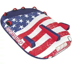 AIRHEAD 53-4312 星条旗 2 ライダー 牽引可能 AIRHEAD 53-4312 Stars and Stripes 2-Rider Towable 【並行輸入品】｜カスタムパーツ WORLD倉庫