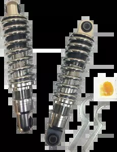 ドラッグスペシャリティーズ プレミアム 10.5 インチ ショック 1310-1659 Drag Specialties Premium 10.5\