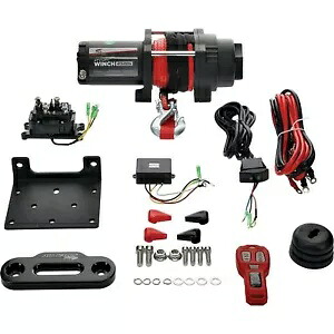オールボール 4500ポンド ウインチ 431-01026 All Balls 4500lb Winch 431-01026 【並行輸入品】｜カスタムパーツ WORLD倉庫