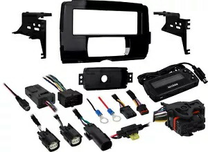SADDLE TRAMP 99-9700WR ラジオ取り付けキット SADDLE TRAMP 99-9700WR Radio Install Kits 【並行輸入品】