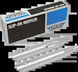 ドラッグスペシャリティーズ スラッシュダウン スリップオンマフラー 1801-1183 Drag Specialties Slashdown Slip-On Mufflers 1801-1183 【並行輸入品】