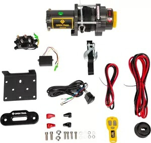 オープントレイル 460-0132 4500LB 合成ロープウインチ 4500LB OPEN TRAIL 460-0132 4500LB Synthethic Rope Winches 4500LB 【並行輸入品】