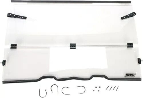 Moose Racing フルフォールディング フロントガラス 2317-0189 Moose Racing 2317-0189 Full Folding Windshield 【並行輸入品】|カスタムパーツ WORLD倉庫