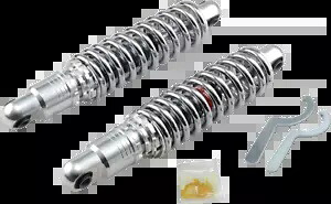 Drag Specialtys プレミアム車高調整式ショック 1310-1667 Drag Specialties Premium Ride-Height Adjustable Shocks 1310-1667 【並行輸入品】|カスタムパーツ WORLD倉庫