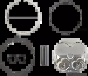 Moose Racing 0910-6487 ピストンキット Moose Racing 0910-6487 Piston Kit 【並行輸入品】