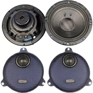 J&M HCR2-6712TW-XXR ロッカー XXR 6.71インチフロントスピーカーキット J & M HCR2-6712TW-XXR Rokker XXR 6.71in. Front Speaker Kits 【並行輸入品】｜カスタムパーツ WORLD倉庫
