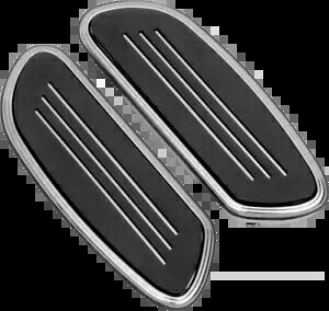 Drag Specialty 流線型乗客用フロアボード 1621-0349 Drag Specialties Streamline Passenger Floorboards 1621-0349 【並行輸入品】