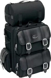 サドルメン S3200DE デラックス シーシーバー バッグ 3515-0086 Saddlemen S3200DE Deluxe Sissy Bar Bag 3515-0086 【並行輸入品】