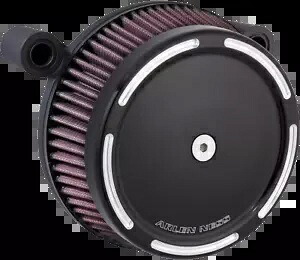 Arlen Ness 18-308 ビレットサッカーステージ I エアフィルターキット スチールカバー付き Arlen Ness 18-308 Billet Sucker Stage I Air Filter Kit with Steel Cover 【並行輸入品】｜カスタムパーツ WORLD倉庫 67,760円