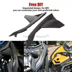 1 ペア未塗装ブラックフロントフェンダー Can-Am Maverick X3 X3 MAX 2017-2023 に適合 1 Pair Unpainted Black Front Fenders fit for Can-Am Maverick X3 X3 MAX 2017-2023 【並行輸入品】