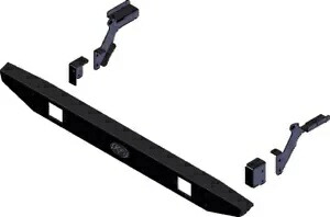 KFI Products リアフォームバンパー 101590 KFI Products Rear Formed Bumpers 101590 【並行輸入品】 58,740円
