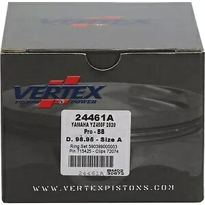 Vertex ビッグボアピストンキット 98.95/+2.00 12.8:1 24461A Vertex Big Bore Piston Kit 98.95/+2.00 12.8:1 24461A 【並行輸入品】