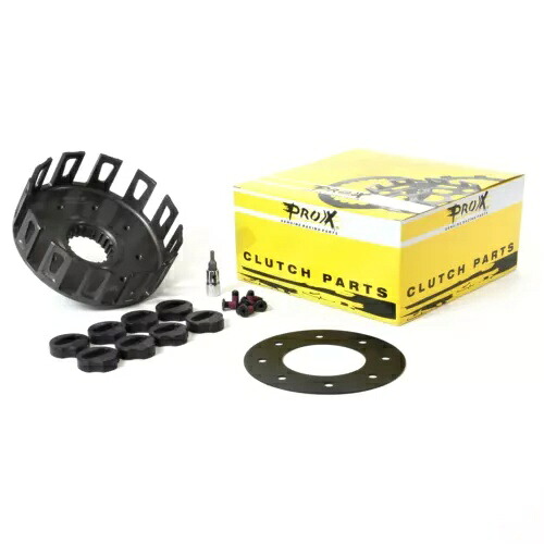 プロ X ビレットクラッチバスケット ホンダ CRF250R (04-09) CRF250X (04-17) CR125 (00-07) * Pro X Billet Clutch Basket Honda CRF250R (04-09) CRF250X (04-17) CR125 (00-07) * 【並行輸入品】｜カスタムパーツ WORLD倉庫