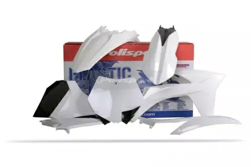 ポリスポート プラスチックキット ホワイト 90567 Polisport Plastic Kit White 90567 【並行輸入品】