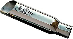 Voodoo Industries ショーティー スリップオン エキゾースト シングル - ポリッシュ VEGSXR6/7K8P Voodoo Industries Shorty Slip-On Exhaust Single - Polished VEGSXR6/7K8P 【並行輸入品】|カスタムパーツ WORLD倉庫