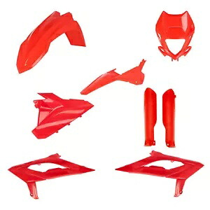 アチェルビス フルプラキット レッド 2979470004 Acerbis Full Plastic Kit Red 2979470004 【並行輸入品】