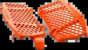 トレイルテック ラジエターガード オレンジ 0151-RB03 Trail Tech Radiator Guard Orange 0151-RB03 【並行輸入品】