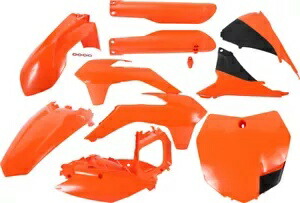 Acerbis フルプラスチックキット KTM オレンジ/ブラック 2403091008 Acerbis Full Plastic Kit KTM Orange/Black 2403091008 【並行輸入品】