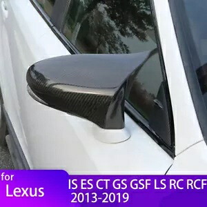 14-20 レクサス IS200/IS300 IS350 ドライカーボンファイバー V2 M スタイルサイドミラーカバー FOR 14-20 LEXUS IS200/IS300 IS350 DRY CARBON FIBER V2 M STYLE SIDE MIRROR COVERS 【並行輸入品】