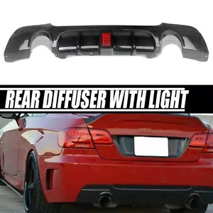 リアバンパーディフューザー BMW E92 E93 328i 335i M スポーツ 2007 ? 2013 カーボンファイバー Rear Bumper Diffuser For BMW E92 E93 328i 335i M Sport 2007~2013 Carbon Fiber 【並行輸入品】