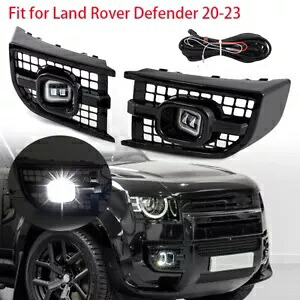 Led フォグランプはディフェンダー 110 90 130 L851 L663 2021 ? 2024 2 個/ペアブラックに適合 Led Fog Lamp fits for Defender 110 90 130 L851 L663 2021~2024 2PCS / Pair Black 【並行輸入品】｜カスタムパーツ WORLD倉庫 78,045円