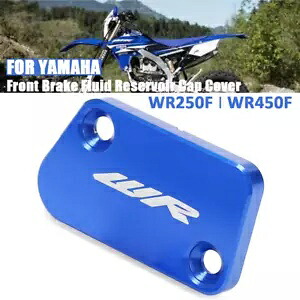 CNC フロントブレーキフルードリザーバーカバーキャップ ヤマハ WR250F WR450F 2017-2023 CNC Front Brake Fluid Reservoir Cover Cap For YAMAHA WR250F WR450F 2017-2023 【並行輸入品】