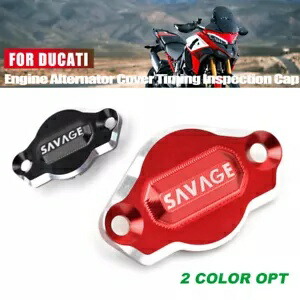 エンジンオルタネーターカバータイミング検査キャップドゥカティモンスター 600 620 695 750 Engine Alternator Cover Timing Inspection Cap For Ducati Monster 600 620 695 750 【並行輸入品】