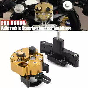 調整可能なステアリングダンパースタビライザー安全制御ホンダ CBR650F 2014-2018 Adjustable Steering Damper Stabilizer Safety Control For HONDA CBR650F 2014-2018 【並行輸入品】