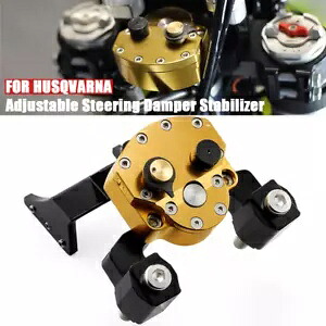 調整可能なステアリングダンパースタビライザーハスクバーナ TE 250i 300i 250 300 FE350 Adjustable Steering Damper Stabilizer For Husqvarna TE 250i 300i 250 300 FE350 【並行輸入品】｜カスタムパーツ WORLD倉庫
